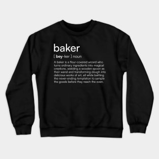 Baker definition Crewneck Sweatshirt